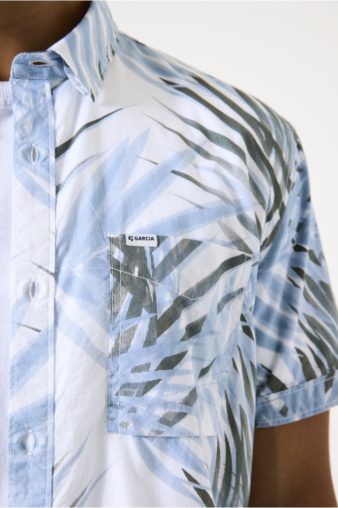OVERHEMD MET PRINT E51096 50 WHITE